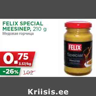 Allahindlus - FELIX SPECIAL MEESINEP, 210 g