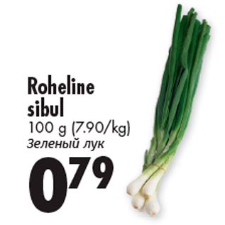 Allahindlus - Roheline sibul