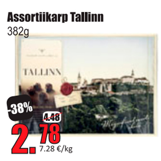 Allahindlus - Assortiikarp Tallinn 382 g