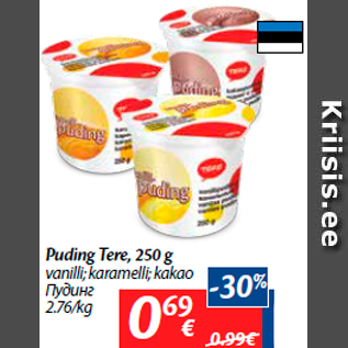 Allahindlus - Puding Tere, 250 g