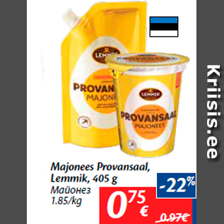 Allahindlus - Majonees Provansaal, Lemmik, 405 g