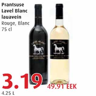 Allahindlus - Prantsuse Lavel Blanc lauavein