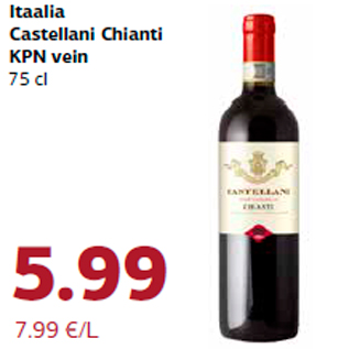 Allahindlus - Itaalia Castellani Chianti KPN vein 75 cl