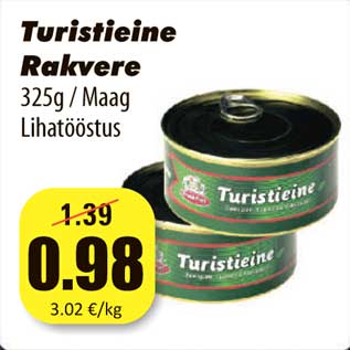 Allahindlus - Turistieine Rakvere