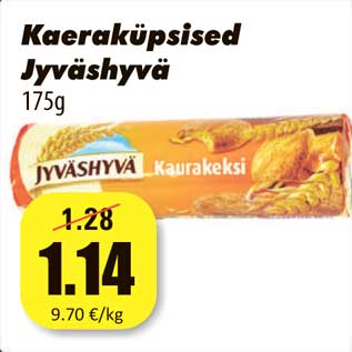 Allahindlus - Kaeraküpsised Jyväshyvä 175g