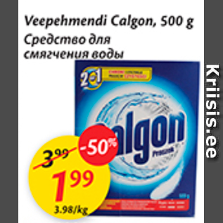 Allahindlus - Veepehmendi Calgon, 500 g