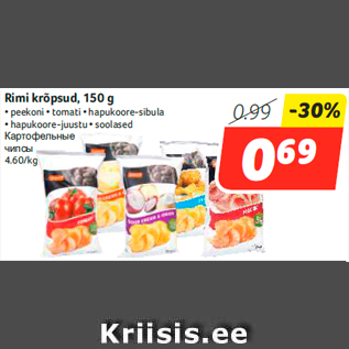 Allahindlus - Rimi krõpsud, 150 g