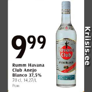 Allahindlus - Rumm Havana Club Anejo Blanco