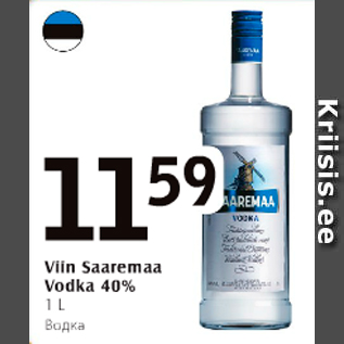 Allahindlus - Viin Saaremaa Vodka