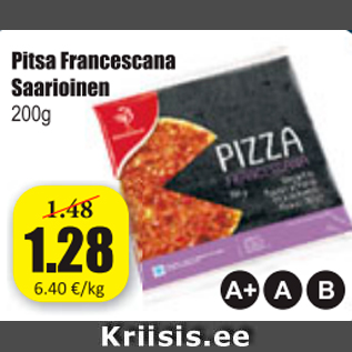 Allahindlus - Pitsa Francescana Saarioinen 200 g