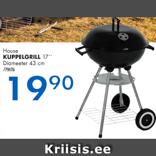 Allahindlus - Hause KUPPELGRILL 17"