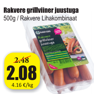 Allahindlus - Rakvere grillviiner juustuga