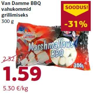 Allahindlus - Van Damme BBQ vahukommid grillimiseks 300 g