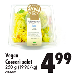 Allahindlus - Vegan Caesari salat