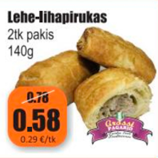 Allahindlus - Lehe-lihapirukas