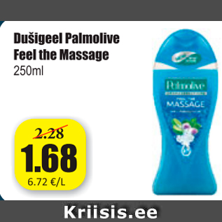 Allahindlus - Dušigeel Palmolive Feel the Massage 250 ml