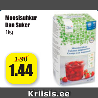 Allahindlus - Moosisuhkur Dan Suker 1 kg