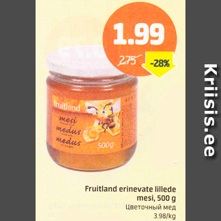 Allahindlus - Fruitland erinevate lillede mesi, 500 g