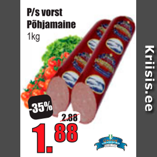 Allahindlus - P/s vorst Põhjamaine 1kg