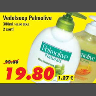 Allahindlus - Vedelseep Palmolive