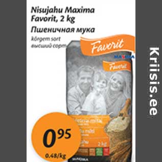 Allahindlus - Nisujahu Maxima Favorit, 2 kg