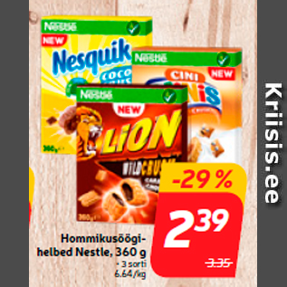 Allahindlus - Hommikusöögihelbed Nestle, 360 g