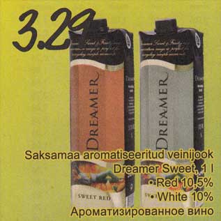 Allahindlus - Saksamaa aromatiseeritud veinijook Dreamer Sweet, 1 l