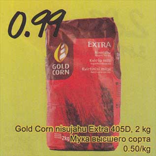 Allahindlus - Gold Corn nisujahu Extra 405D, 2 kg