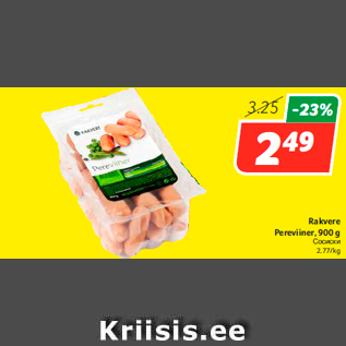 Allahindlus - Rakvere Pereviiner, 900 g