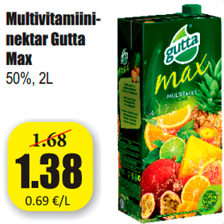 Allahindlus - Multivitamiininektar Gutta Max