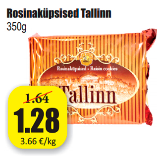 Allahindlus - Rosinaküpsised Tallinn 350g