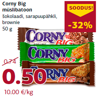 Allahindlus - Corny Big müslibatoon