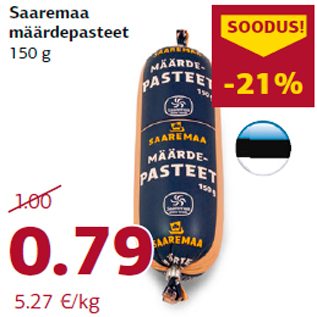 Allahindlus - Saaremaa määrdepasteet 150 g