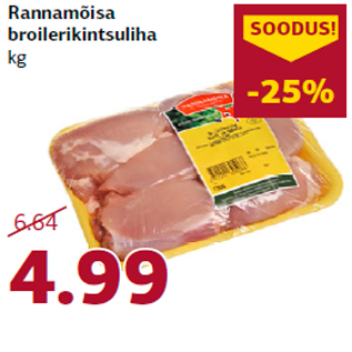 Allahindlus - Rannamõisa broilerikintsuliha kg