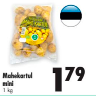 Allahindlus - Mahekartul mini 1 kg