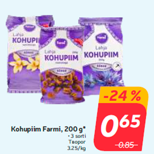 Allahindlus - Kohupiim Farmi, 200 g*