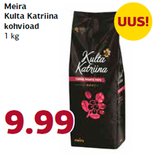 Allahindlus - Meira Kulta Katriina kohvioad 1 kg