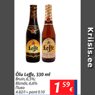 Allahindlus - Õlu Leffe, 330 ml