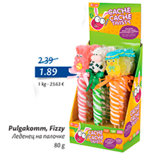 Allahindlus - Pulgakomm, Fizzy 80 g