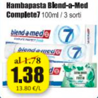 Allahindlus - Hambapasta Blend-a-Med Complete7