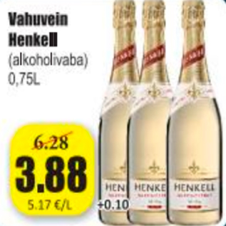 Allahindlus - Vahuvein Henkel