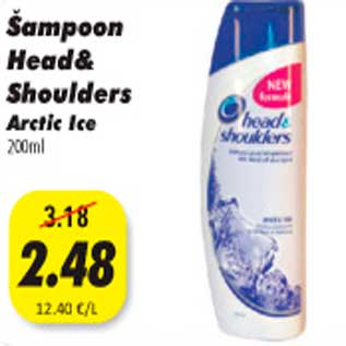 Allahindlus - Šampoon Head&Shoulders Arctic Ice 200ml