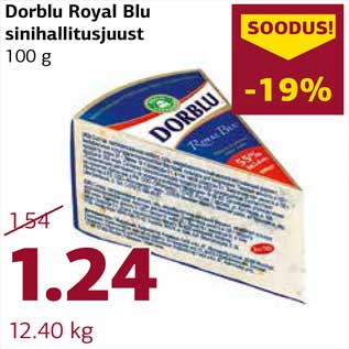 Allahindlus - Dorblu Royal Blu sinihallitusjuust 100 g