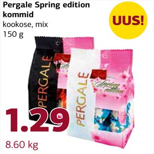 Allahindlus - Pergale Spring edition kommid