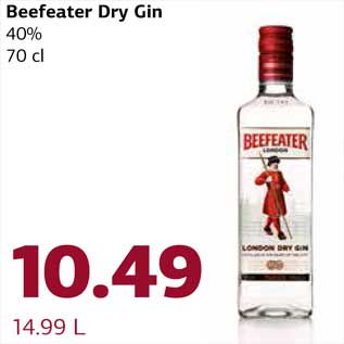 Allahindlus - Beefeater Dry Gin 40% 70 cl