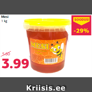 Allahindlus - Mesi 1 kg