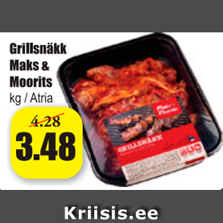 Allahindlus - Grillsnäkk Maks & Moorits