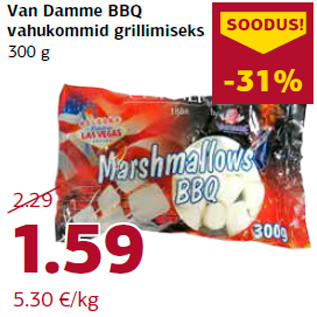 Allahindlus - Van Damme BBQ vahukommid grillimiseks 300 g