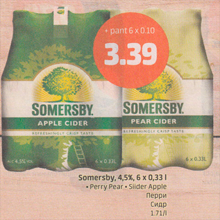 Allahindlus - Somersby