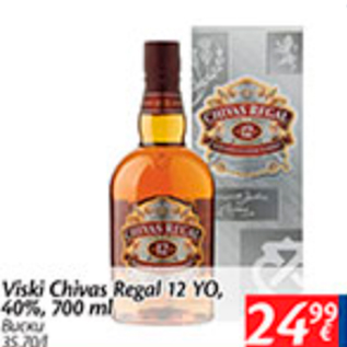 Allahindlus - Viski Chivas Regal 12 YO